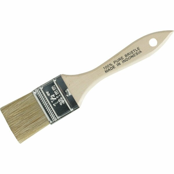 All-Source 1-1/2 In. Flat Chip Natural Bristle Paint Brush CB-15